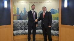 Николоз Самхарадзе и Брендан Ханрахан 