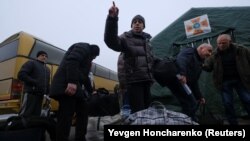Обмен удерживаемыми на КПВВ «Майорское». 29 декабря 2019 года