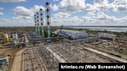Сакская ТЭЦ в аннексированном Крыму