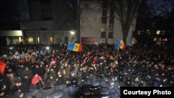 Protestele de la Chișinău (foto: Constantin Grigoriță)