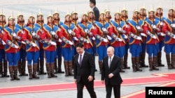 Russian President Putin visits Mongolia