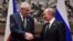 Doi președinți prieteni, Milos Zeman și Vladimir Putin în 2017