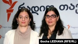 ლელა შენგელია და ნინო ლომია