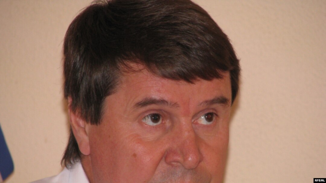 Russian Community of Crimea leader Serhiy Tsekov 