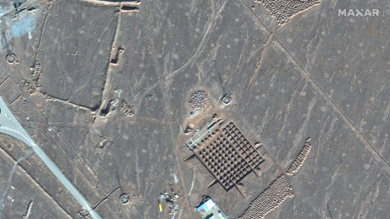 კოსმოსიდან გადაღებულ ფოტოებზე ჩანს ირანის ბირთვულ ობიექტზე მიმდინარე სამშენებლო სამუშაო  