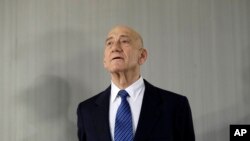 Ish-kryeministri i Izraelit, Ehud Olmert, Nju Jork, 2020.