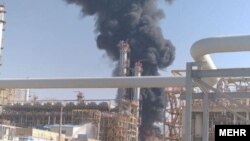آتشسوزی در پتروشیمی ایلام