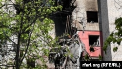 Місце влучання дрона в багатоповерхівку, Дніпро, 23 квітня 2026 року