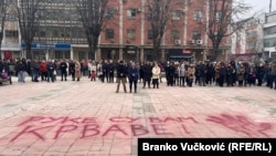 Protestna akcija "Zastani, Srbijo", Kraljevo, Srbija, 17. januar 2025.