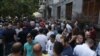 Armenia - Opposition supporters demonstrate outside the Office of the Prosecutor-General in Yerevan against criminal proceedings launched agains a prominent opposition-linked doctor, June 24, 2021.