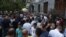 Armenia - Opposition supporters demonstrate outside the Office of the Prosecutor-General in Yerevan against criminal proceedings launched agains a prominent opposition-linked doctor, June 24, 2021.