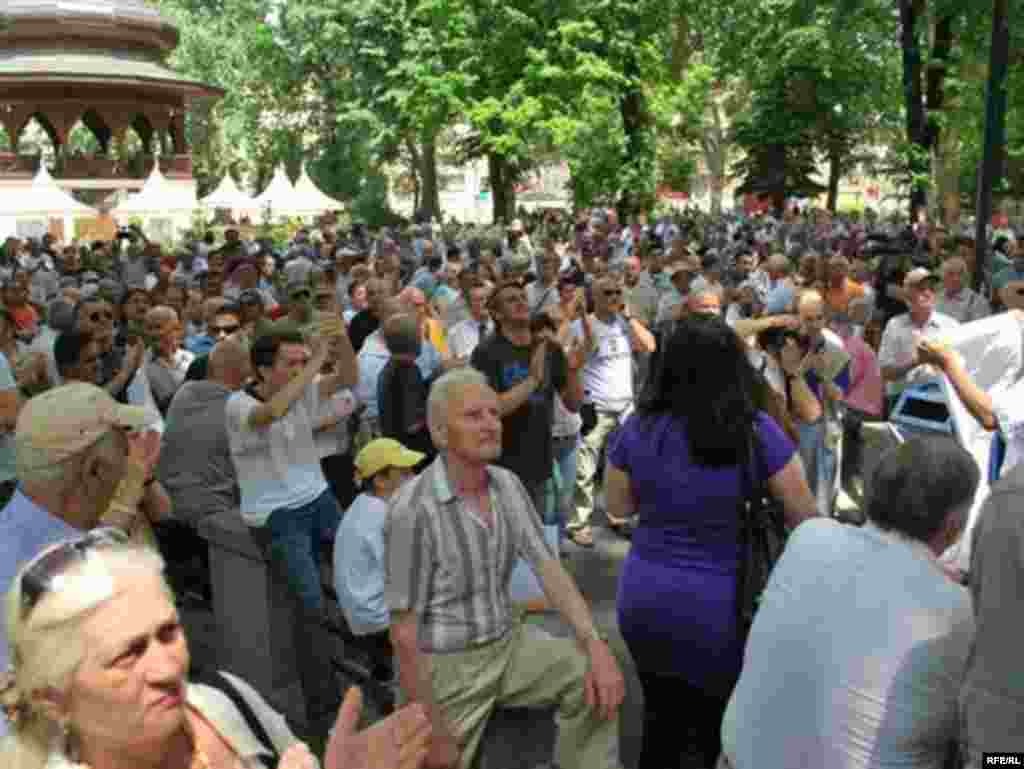 Protest u bivšoj Dobrovoljačkoj #11