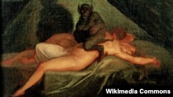 Нікалай Абрагам Абільдгард, «Начны кашмар» (1800).