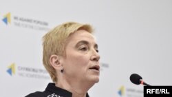 Екс-голова Департаменту фінансового контролю НАЗК Ганна Соломатіна