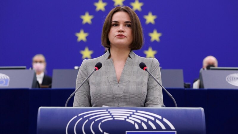 Тихановская призвала ЕС ввести дополнительные санкции в отношении Беларуси
