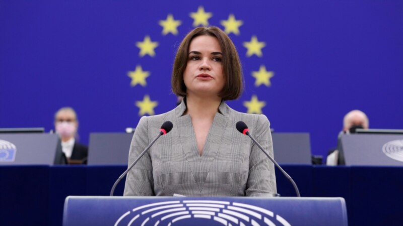 Lidera opoziției din Belarus, Svetlana Țihanovskaia, va primi premiul Charlemagne pentru 2022