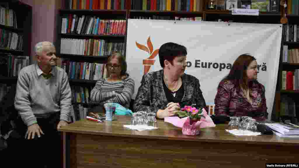 Vladimir Beșleagă și Valentina Ursu.