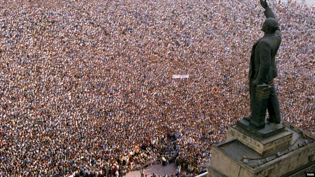 Митинг Народного фронта в Баку, 6 сентября 1989