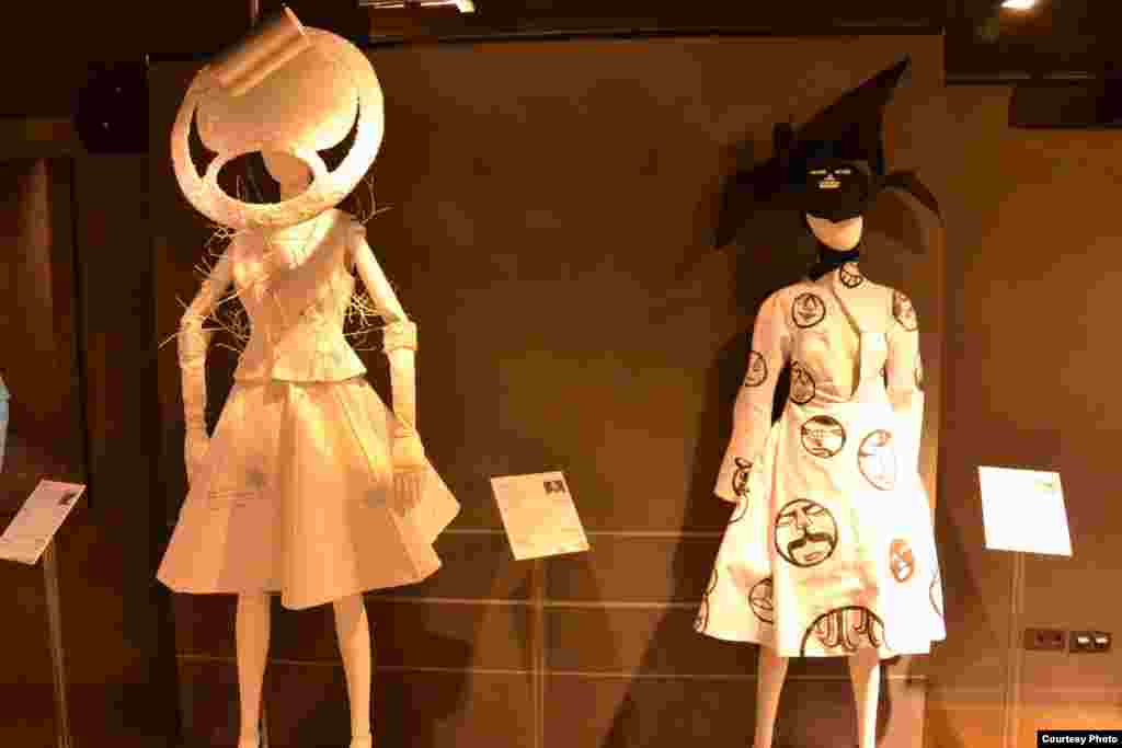 The exhibition 'Fashion Art EU'