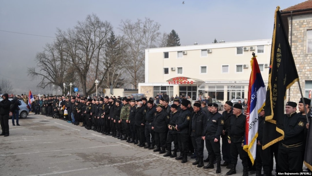 Četničko postrojavanje u Višegradu, 2019. godina