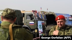 Siriýadaky rus harbylary. Abu al-Duhur, mart, 2018.