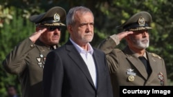 Iranski predsednik Masud Pezeškijan.