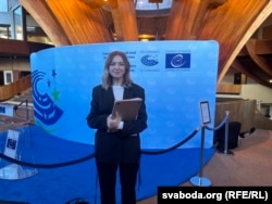 Ірына Халопіца ў Радзе Эўропы