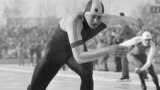 Belarus - Belarusian speed skater Ihar Zhaliazouski (Igor Zhelezovski), 1985