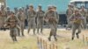 Nagorno Karabakh -- Soldiers undergo training at a Karabakh Armenian army base, 28Oct2012