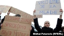 Protest studenata u Sarajevu, fotoarhiv