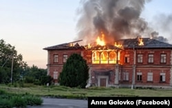 Садиба Михайла Миклашевського в селі Біленьке на Запоріжжі після російського удару 22 червня