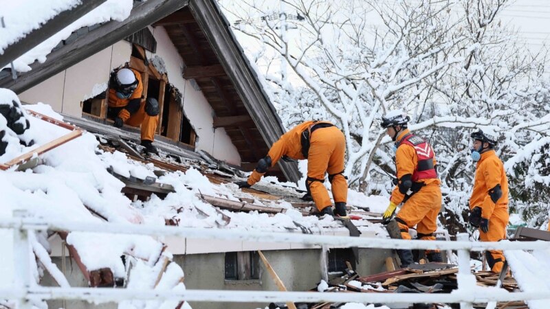 آمار قربانیان زمین‌لرزه ژاپن از مرز ۲۰۰ کشته گذشت