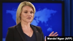 U.S. State Department Spokesperson Heather Nauert