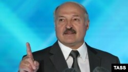 Belarusian President Alyaksandr Lukashenka (file photo)