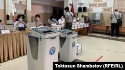 Повторные выборы в местные кенеши, Бишкек. 11 июля 2021 г.