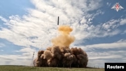 Запуск российской ракеты "Сармат", 12 мая 2026 года