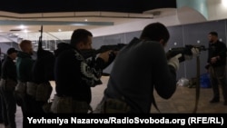 Заняття в Центрі національного спротиву у Запоріжжі