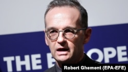 German Foreign Minister Heiko Maas has called for resumed peace talks for eastern Ukraine.