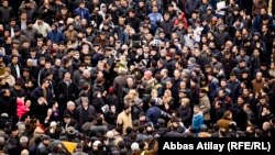 Акция протеста выселяемых жителей бывшей Советской улицы, 16 февраля 2014