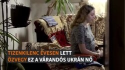 Tizenkilenc évesen lett özvegy egy várandós ukrán nő