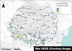 România - Harta Ambroziei