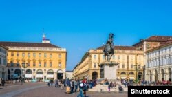 Piața San Carlo din Torino (foto arhivă)