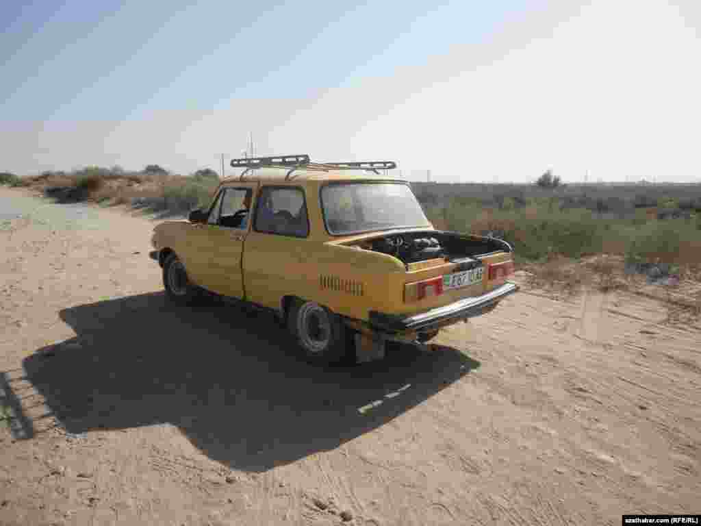 Çoganlynyň ýaşaýjylarynyň biriniň hojalyk maşyny