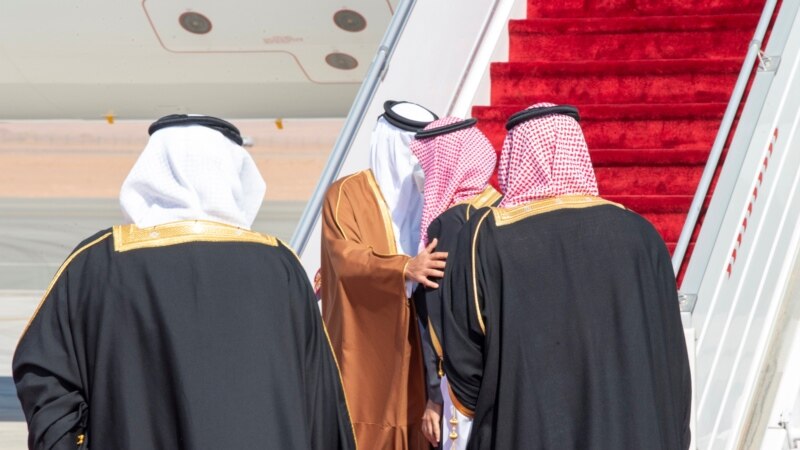 Zagrljaj saudijskog princa i katarskog emira