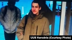 Ягор Панкратаў, здымак міліцыі з камэры відэаназіраньня