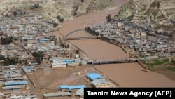 The head of Iran's Red Crescent relief organization says the town of Pol-e Dokhtar is in a "super-crisis" situation.