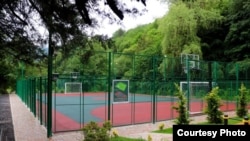 Armenia - A sports ground built by Ruben Vardanyan's Dilijan Development Foundation in a local public park.