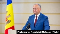 Președintele Igor Dodon (foto arhivă)