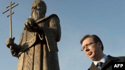 Aleksandar Vučić u Gračanici 2015.