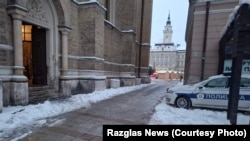 Katedrala se nalazi u centru Novog Sada, 8. januar 2026.